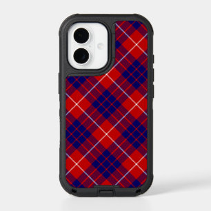 Hamilton tartan red blue purple plaid iPhone 17 case