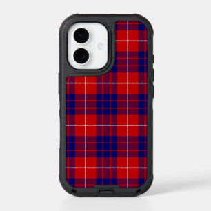 Hamilton tartan red blue purple plaid iPhone 17 case