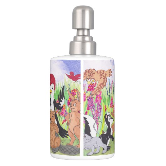 Hamilton Troll & Friends Toothbrush and Soap Set (Back)