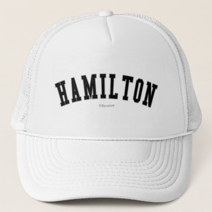 Hamilton Trucker Hat