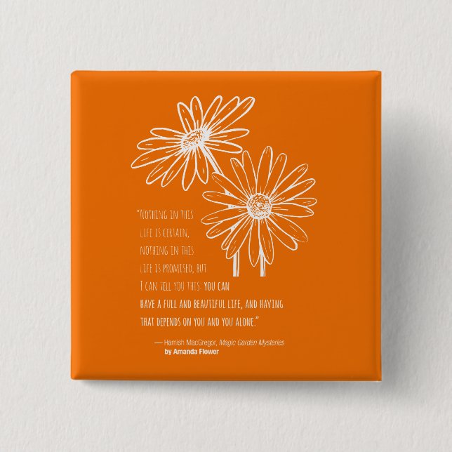 Hamish MacGregor Square pin (Front)