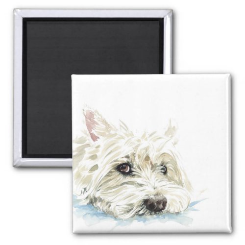 Hamish the West Highland White Terrier Magnet