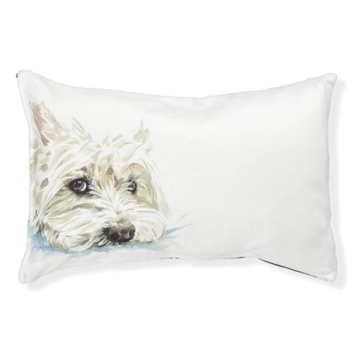 Hamish the West Highland White Terrier Pet Bed