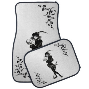 Hamlet Alas Poor Yorick! Car Floor Mat