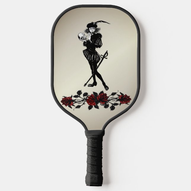 Hamlet Antique Gold Pickleball Paddle (Back)