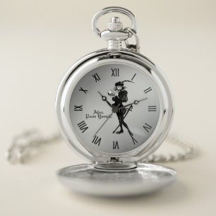 Hamlet Custom Text Pocket Watch