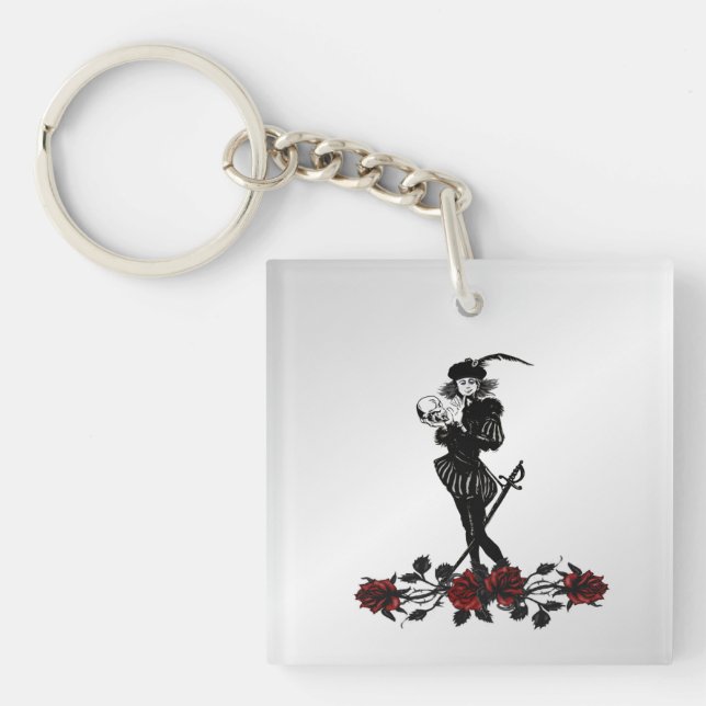 Hamlet Keychain (Front)