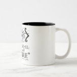 Hamlet "... own self be true ..." Quote Two-Tone Coffee Mug
