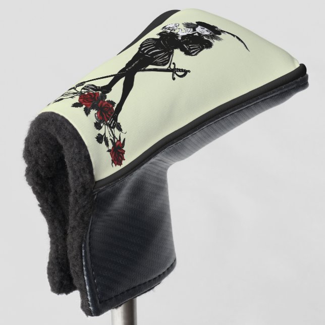 Hamlet Personal Green Golf Head Cover (3/4 Front)