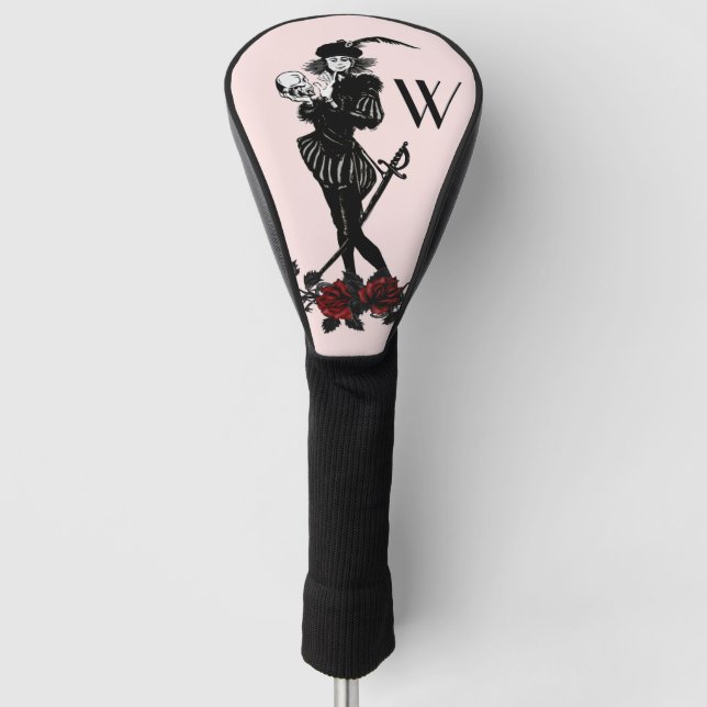 Hamlet Personal Pink Golf Head Cover (Front)