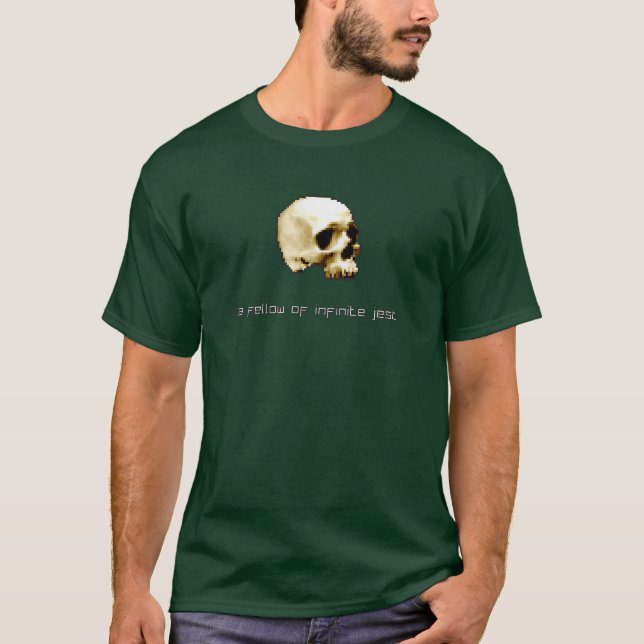 HAMLET - PIXEL YORICK T-Shirt (Front)
