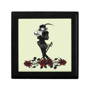 Hamlet The Bard Green Gift Box