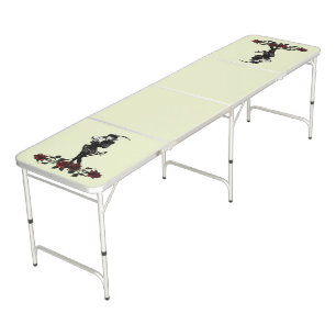 Hamlet The Bard Lime Green Beer Pong Table