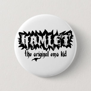 Hamlet - The Original Emo Kid Pinback Button