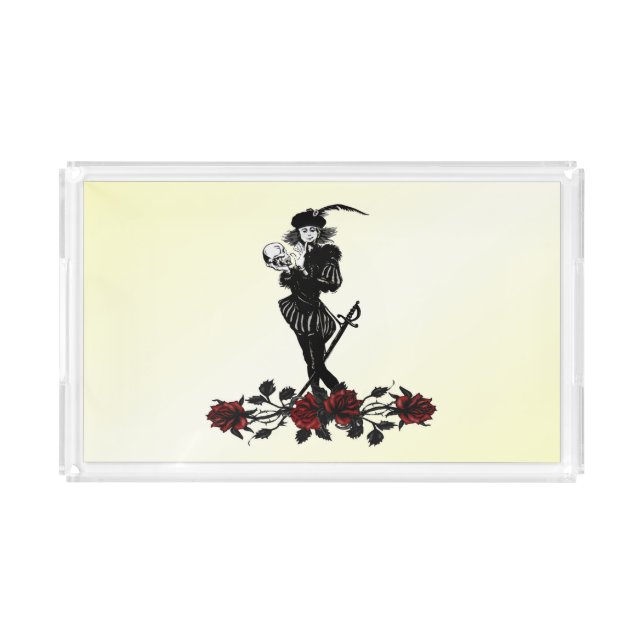 Hamlet Yellow Acrylic Tray (Front)