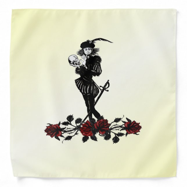 Hamlet Yellow Bandana (Front)