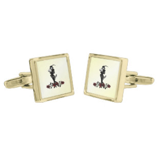 Hamlet Yellow Cufflinks