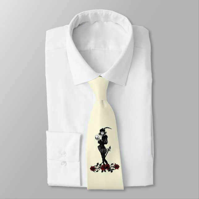 Hamlet Yellow Neck Tie (Tied)