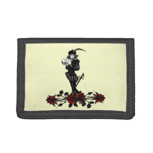 Hamlet Yellow Tri-fold Wallet