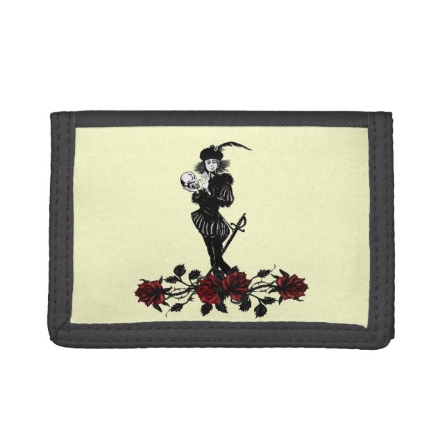 Hamlet Yellow Trifold Wallet (Front)