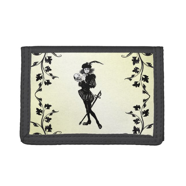 Hamlet Yellow Trifold Wallet (Front)