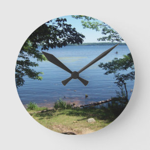 Hamlin Lake Acrylic Wall Clock