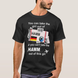Hamm Boarding Pass - Hamm Girl - Hamm T-Shirt