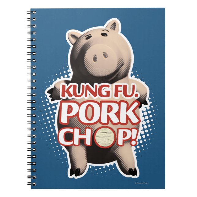 Hamm: Kung Fu. Pork Chop Notebook (Front)