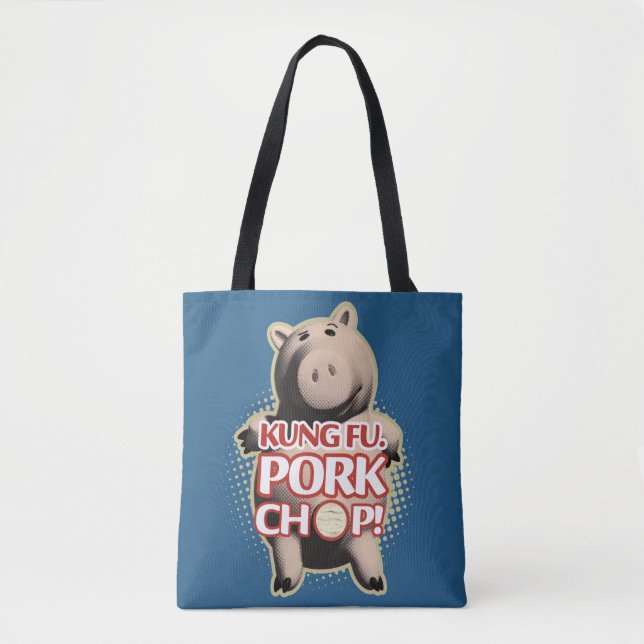 Hamm: Kung Fu. Pork Chop Tote Bag (Front)