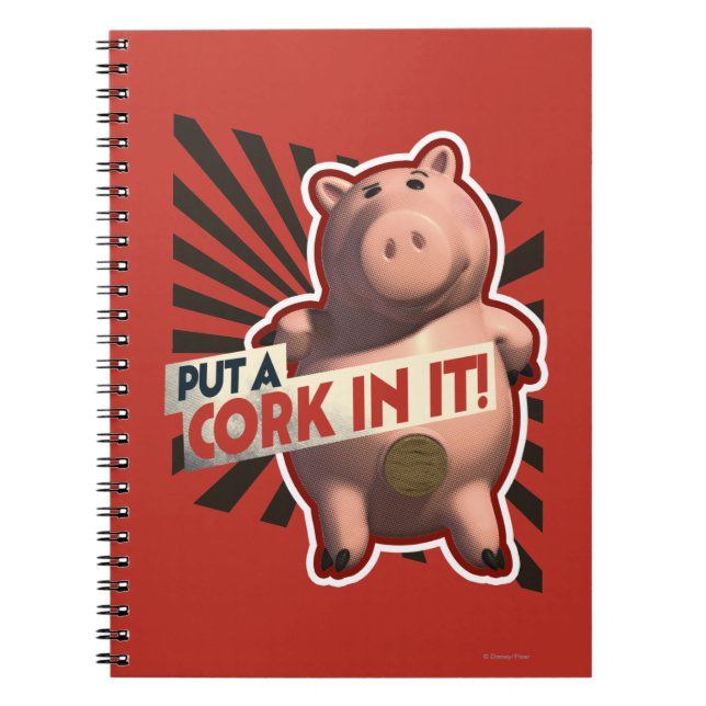 Hamm: Put a Cork in it! Notebook (Front)