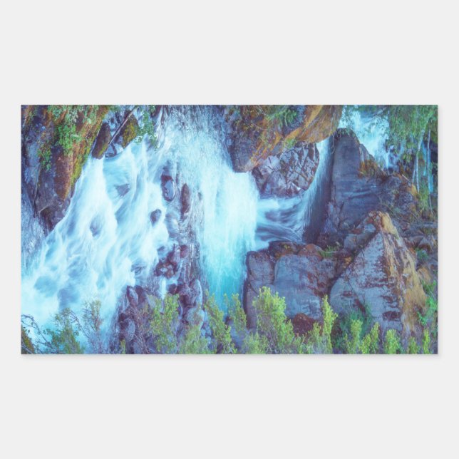 Hamma Hamma Creek Rectangular Sticker (Front)