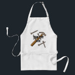 Hammer and Nails Apron<br><div class="desc">Art (c) Lydia "PrairieGhost" Jacobs 2009</div>