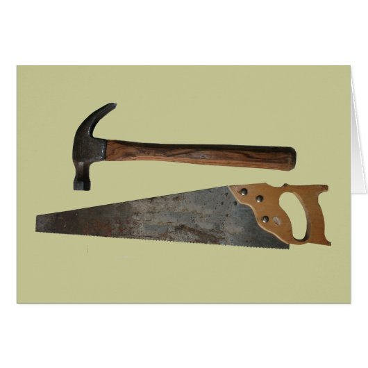 Hammer and Saw  Cards (Front Horizontal)