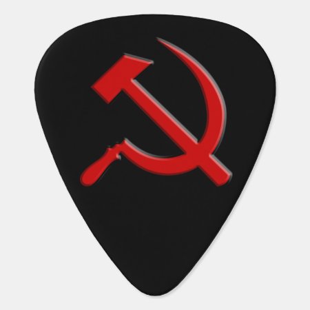 Hammer And Sickle Guitar Pick