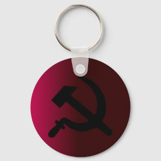 Hammer and Sickle Keychain