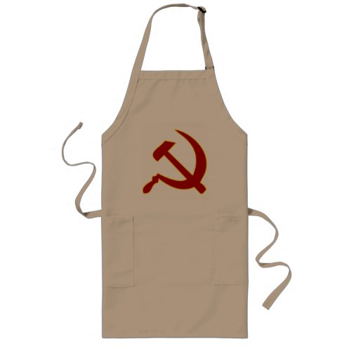 Hammer and Sickle Long Apron