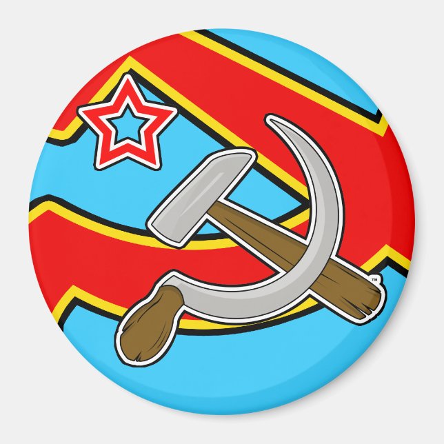 Hammer and Sickle Magnet (Front)