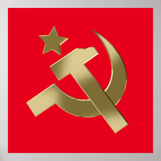 Hammer And Sickle Posters | Zazzle