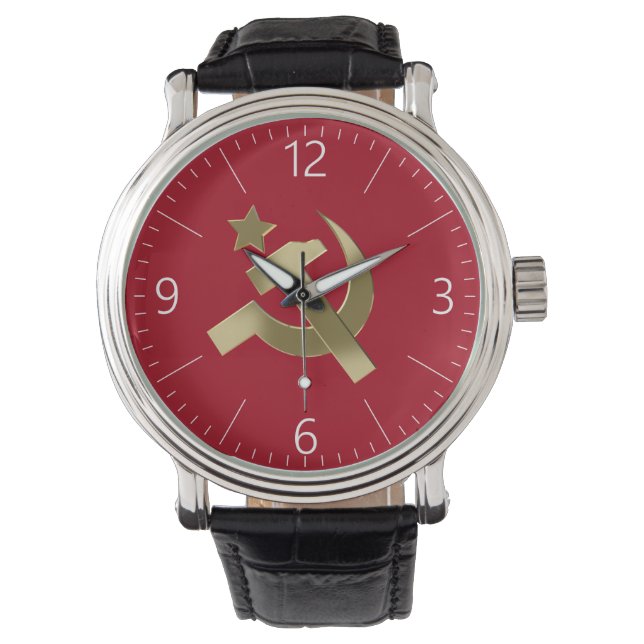 Hammer and sickle watch (Front)