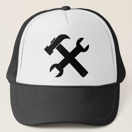 Hammer and Wrench Trucker Hat