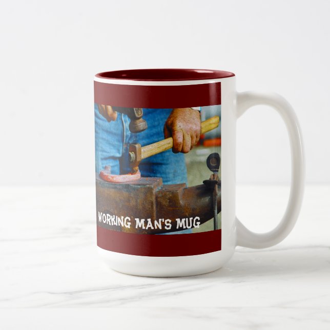 Hammer & Anvil Working Man's Mug (Right)