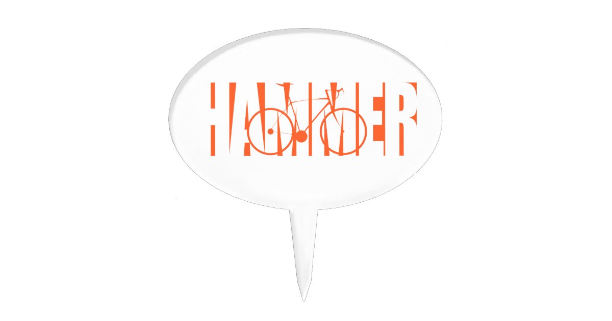 Hammer Cake Topper Zazzle