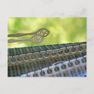 Hammer Dulcimer Mallets Postcard
