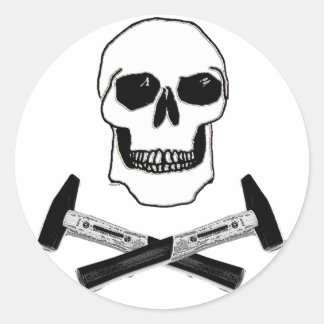 Hammer Head Classic Round Sticker