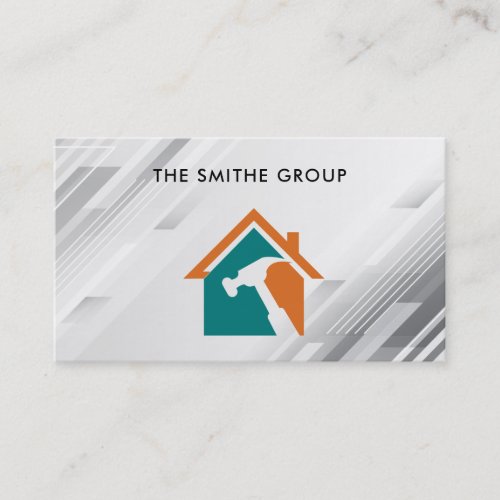 Hammer Home Illustrations | Home Renovations Business Card