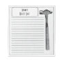 Hammer It Out Fix It Chore List Monogram Notepad