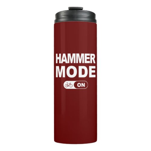 Hammer Mode On Thermal Tumbler