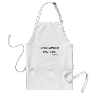 Hammer & Nail Adult Apron