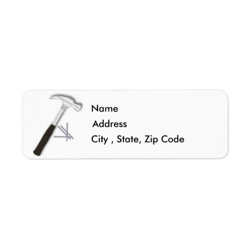 Hammer Return Address Label