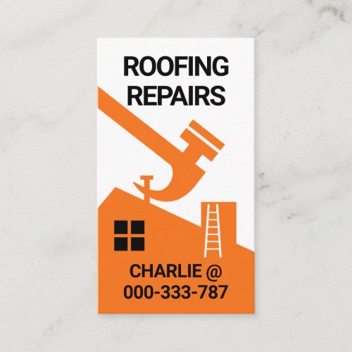 Hammer Roof Home Repairs Business Card